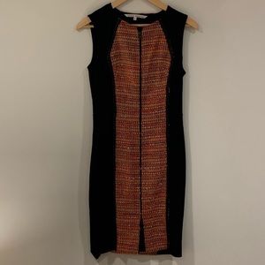 Rachel Roy tweed zipper dress